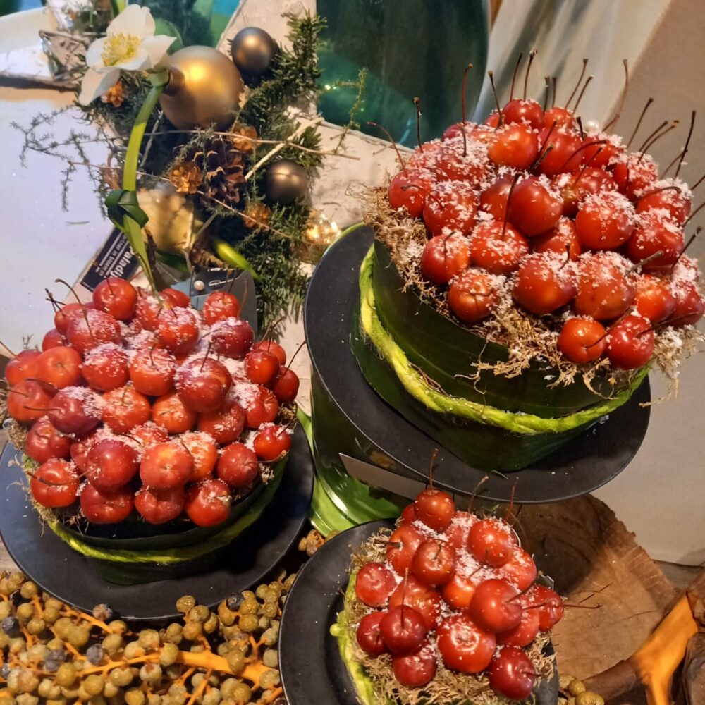 Rode appeltaartjes (klein 14.50 groot 29.95)