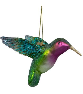 Kolibrie groen/paars Vondels